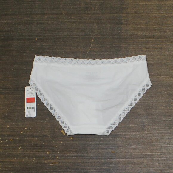 NWT Natori Womens Bliss Cotton Girl Briefs 156058 White XS - Picture 4 of 6